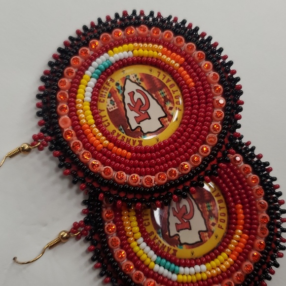Beaded Earrings - Picture 2 of 5